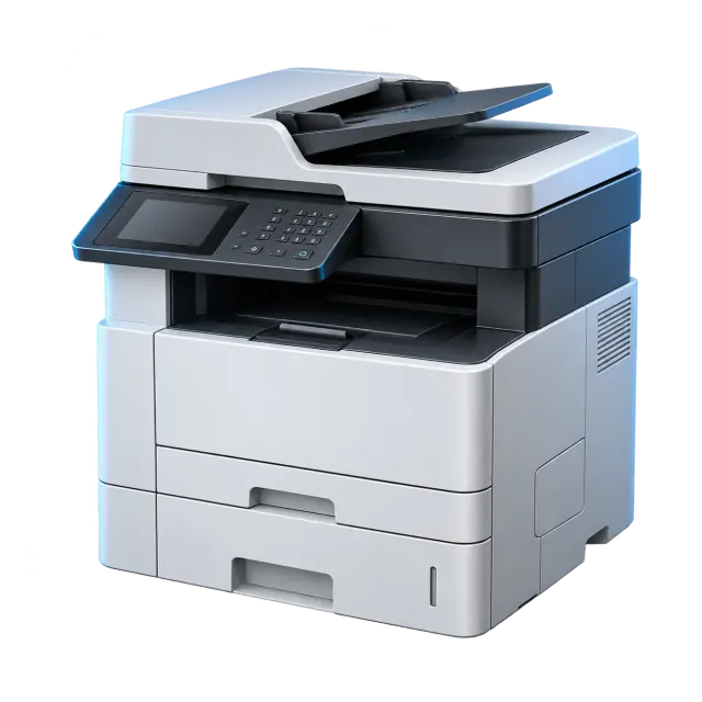 Representative multifunction office printer illustration