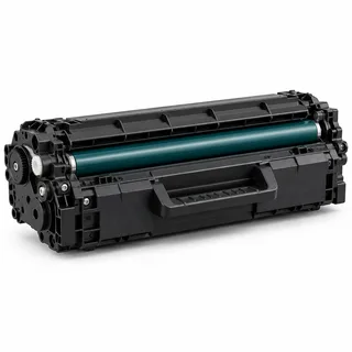 Generic supply-type illustration for HP 107A Black Original Laser Toner; actual product appearance may differ